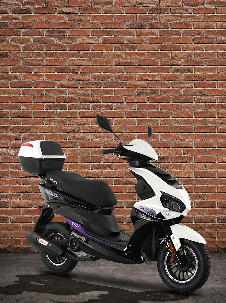 Italic Ultra 50cc Gas Scooter – Affordable City Scooter