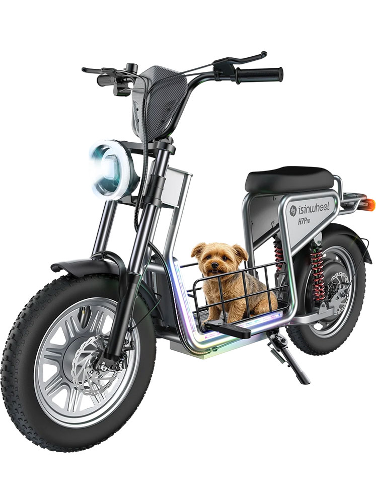 H7Pro 1200W Electric Scooter with Seat – 38 MPH High-Performance Commuter